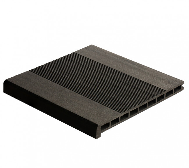 Ступень дпк Polywood пустотелая  Графит 