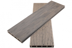 Террасная доска из ДПК WoodVex Select Colorite Серый дым