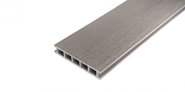 Террасная доска из ДПК Faynag STELO BAGNATO серебро